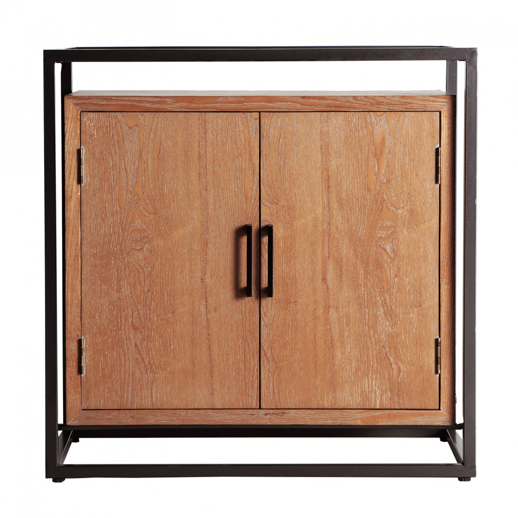 Armario de almacenaje en madera TIBET 85 x 145 cm