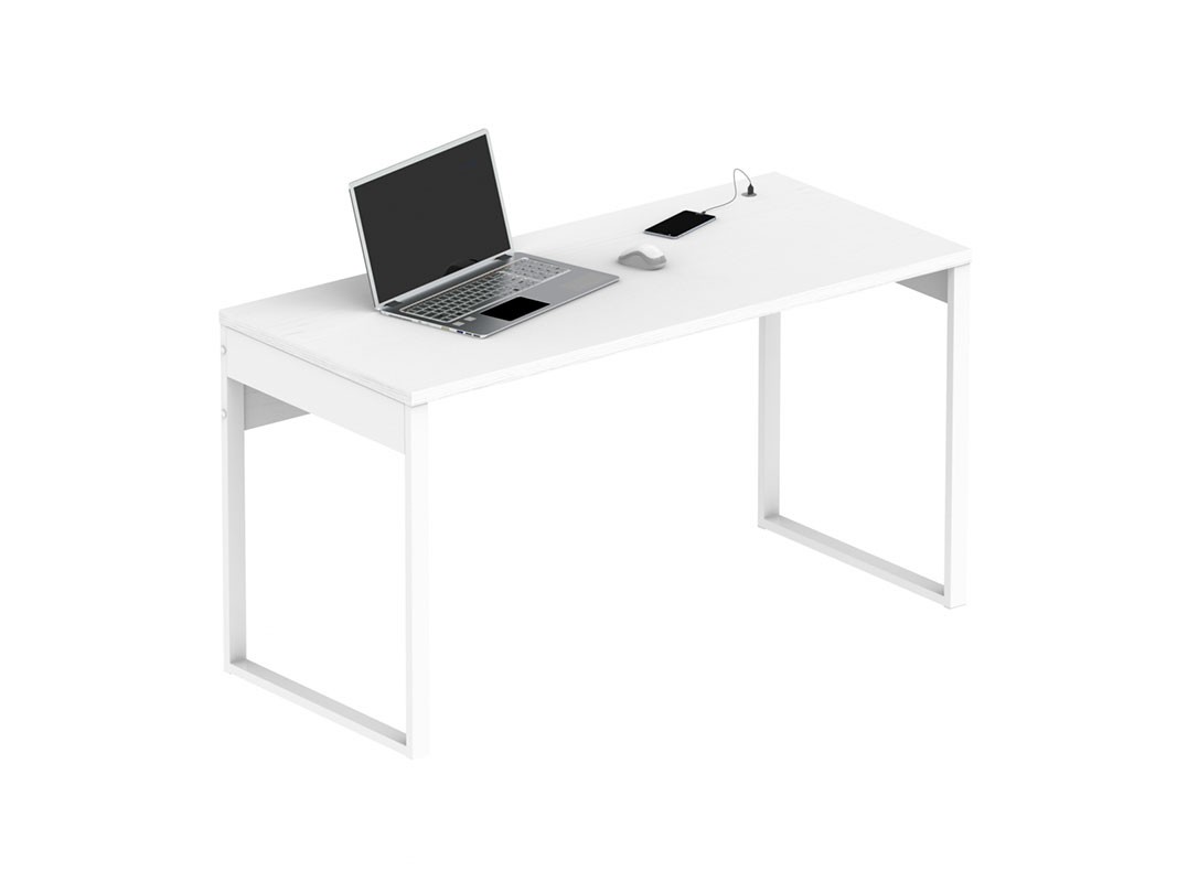 Escritorios de estilo moderno y simple escritorios pequeños para espacios  pequeños, escritorio de oficina con cajones fácil de montar, mesa de