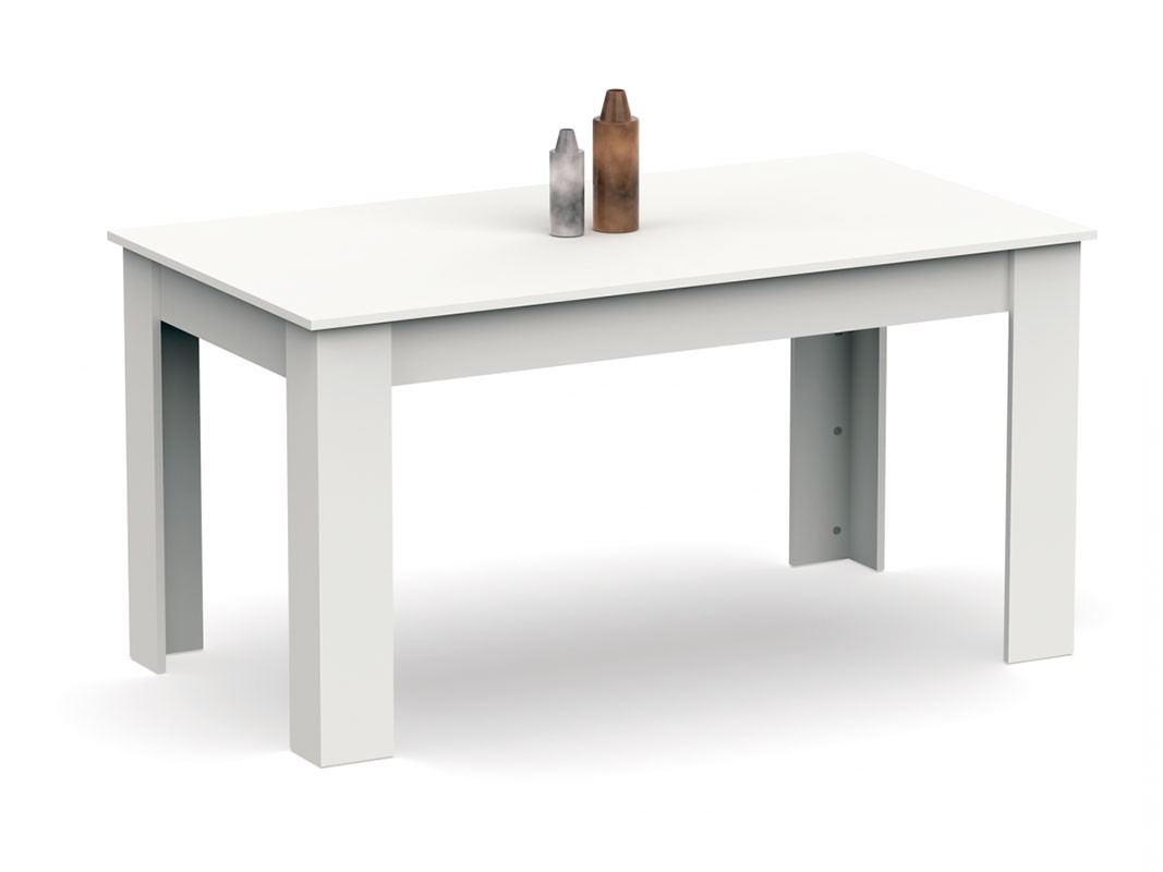 Mesa cocina pequeña extensible Maxima estilo nordico con patas de
