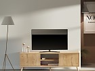 Mueble TV color roble 160 cm