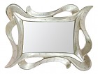 Espejo decapado plata estilo vintage