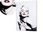 Cuadro Marilyn Monroe collar de perlas