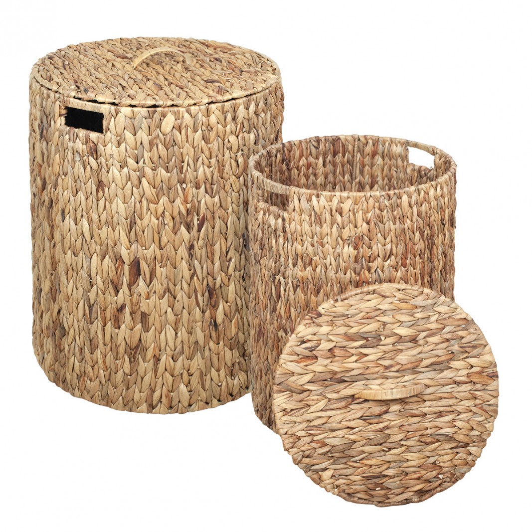 Set de cestos de almacenamiento de bambú comprar AQUÍ