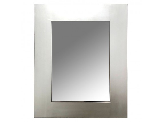 Espejo Baño y Entrada de Pared, Espejo Rectangular Negro de Diseño