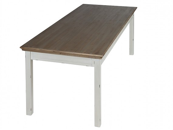 Mesa comedor extensible vintage Lauren